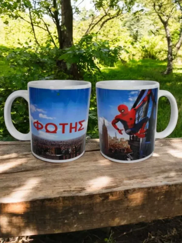 Προσωποποιημένη κούπα Spiderman