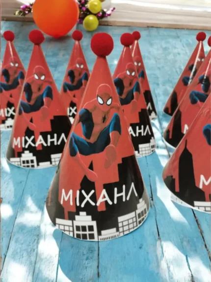 Χάρτινο καπελάκι πάρτι Spiderman
