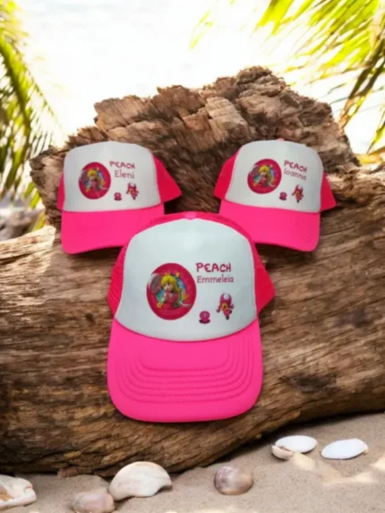 Προσωποποιημένο καπέλο τζόκεϋ Peach