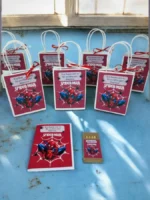 Μπλοκάκι ζωγραφικής με ξυλομπογιές Spiderman