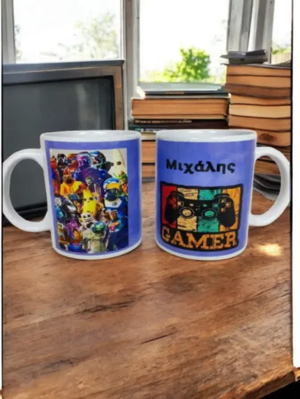 Κούπα Play Station (Gamer) με όνομα