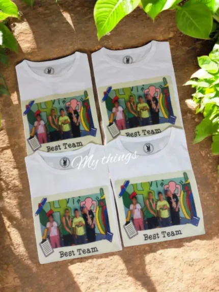 T-Shirt με εικόνα Best Team