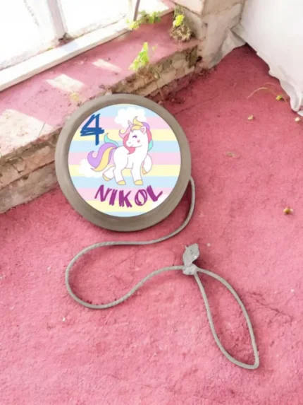 Ξύλινο παιχνίδι γιο-γιο Μονόκερος