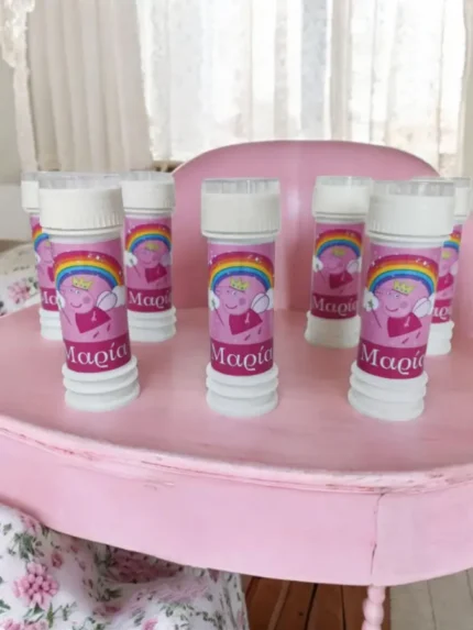 Προσωποποιημένη σαπουνόφουσκα Peppa Pig