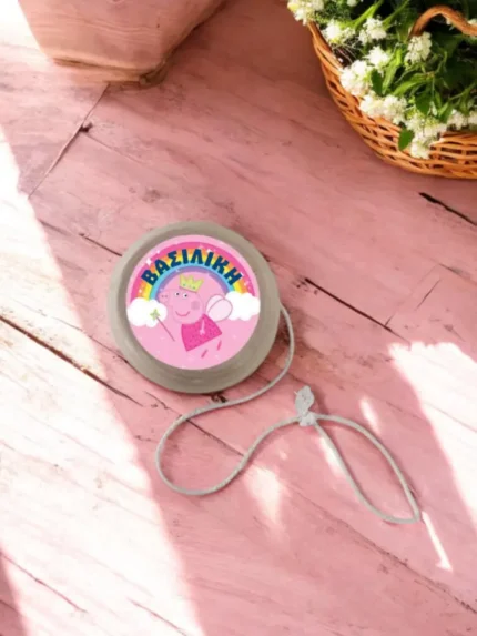 Ξύλινο παιχνίδι γιο-γιο Peppa Pig