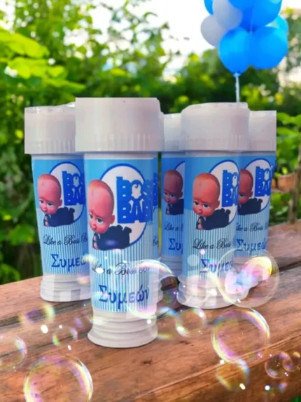 Προσωποποιημένη σαπουνόφουσκα Boss Baby
