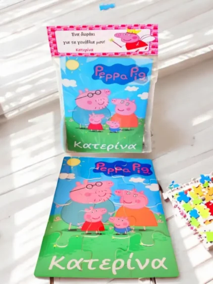 Χάρτινο παζλ Peppa Pig