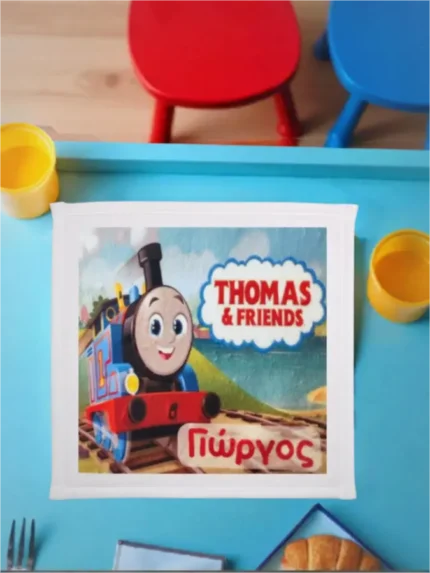 Πετσέτα φαγητού Τόμας το τρενάκι