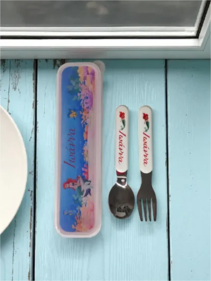 Κουταλοπίρουνα με θήκη Ariel