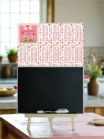 Μαυροπίνακας με προπαίδεια Φράουλα