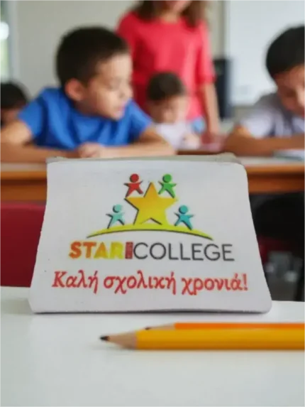 Υφασμάτινη κασετίνα καλωσορίσματος  με Logo