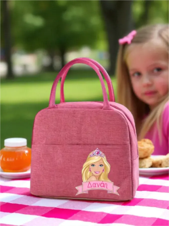 Προσωποποιημένο ισοθερμικό Lunch Bag Barbie Προσωποποιημένο ισοθερμικό Lunch Bag Barbie