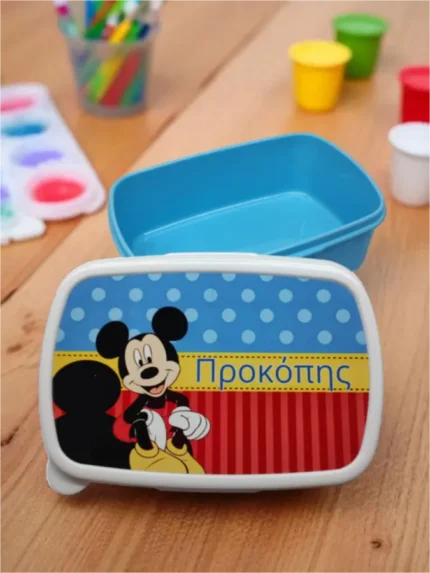 Προσωποποιημένο δοχείο φαγητού Mickey 