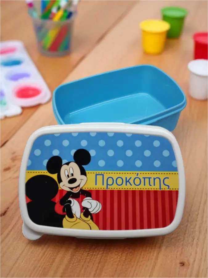 Προσωποποιημένο δοχείο φαγητού Mickey Προσωποποιημένο δοχείο φαγητού Mickey
