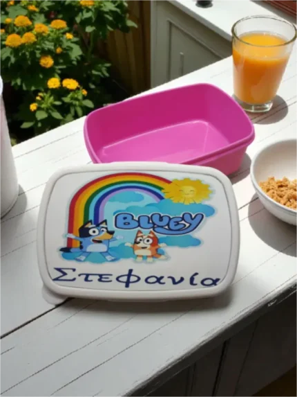 Προσωποποιημένο δοχείο φαγητού Bluey