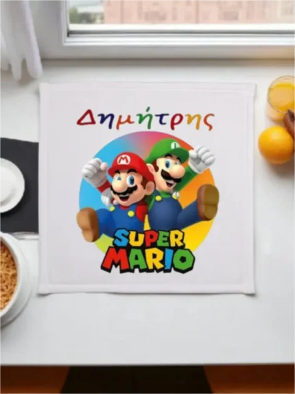 Πετσέτα φαγητού Super Mario