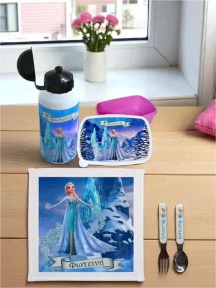 Προσωποποιημένο σετ φαγητού Frozen