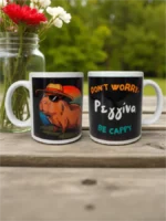 Κούπα πορσελάνης "Capybara" - Image 2