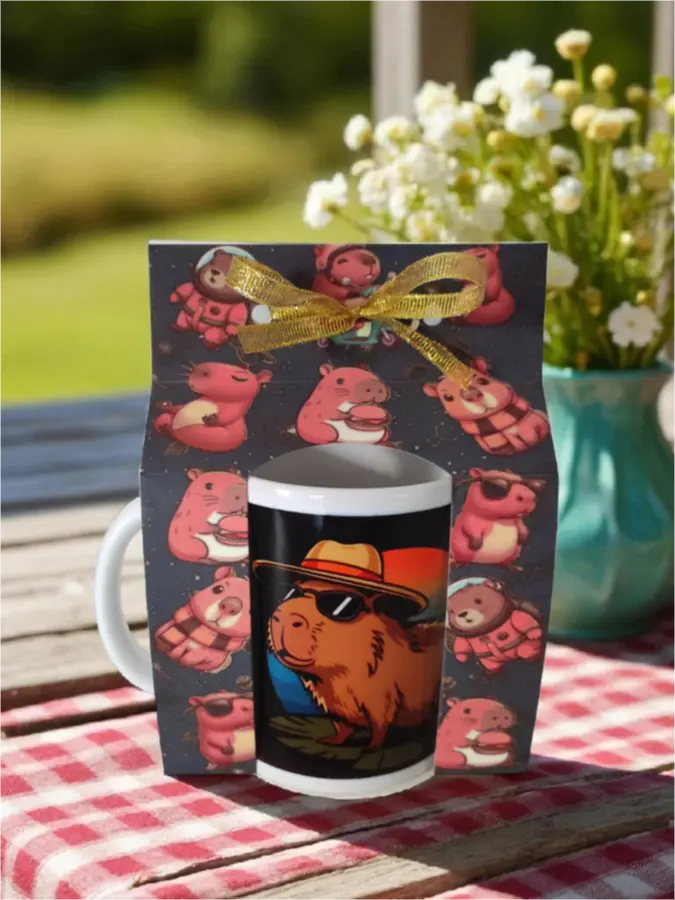 Προσωποποιημένη κούπα Capybara Προσωποποιημένη κούπα Capybara