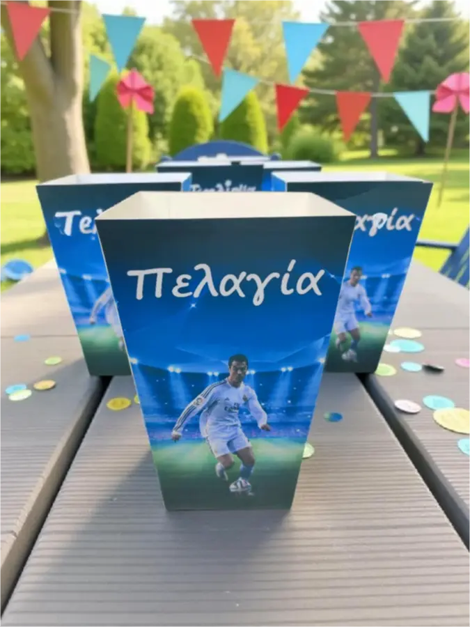 Κουτάκι ποπ κορν Ronaldo Κουτάκι ποπ κορν Ronaldo