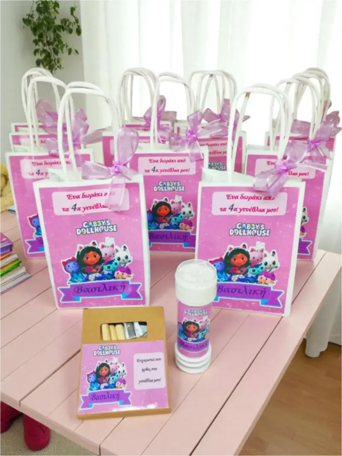 Σετ ζωγραφικής με σαπουνόφουσκα Gabby Σετ ζωγραφικής με σαπουνόφουσκα Gabby