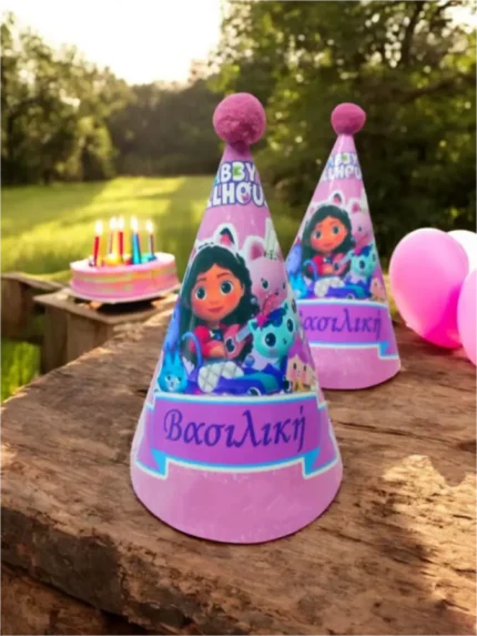 Χάρτινο καπελάκι πάρτι Gabby