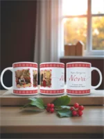 Custom κούπα με φωτογραφίες για Νονά