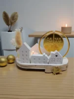 Σετ πορσελάνης σπιτάκια με Κωνσταντινάτο