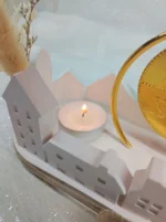 Χειροποίητο σετ πορσελάνης σπιτάκια με "Κωνσταντινάτο" - Image 3