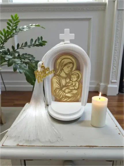 Χειροποίητο γούρι Παναγία εικονοστάσι