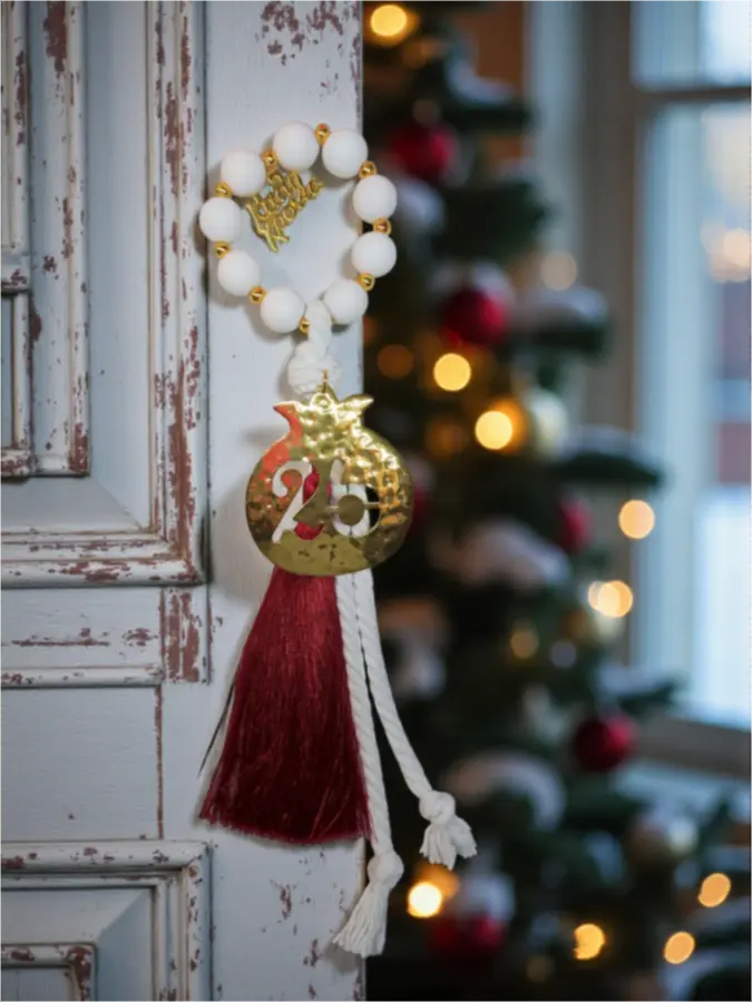 Κρεμαστό γούρι Διάτρητο Ρόδι 2026 Κρεμαστό γούρι Διάτρητο Ρόδι 2026